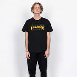 Thrasher T Shirt Summer Couple Skateboard Flame Limited T-shirt