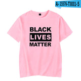 Black Lives Matter Closing Black Lives Matter Peripheral New Summer Fashion Casual Short Sleeve T-shirt