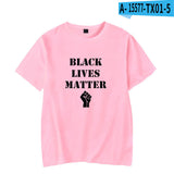 Black Lives Matter Closing Black Lives Matter Peripheral New Summer Fashion Casual Short Sleeve T-shirt