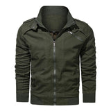 Tactics Style Men Outdoor Windproof Coat Men Casual Jacket Autumn Men's Stand Collar Jacket Jacket Men