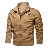 Tactics Style Men Outdoor Windproof Coat Men Casual Jacket Autumn Men's Stand Collar Jacket Jacket Men