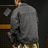 Denim Shirts Denim Jacket Men's Spring and Autumn Tops Loose
