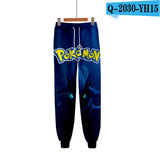 Men and Women Pokemon Pikachu Pant D Length Ankle Banded Pants