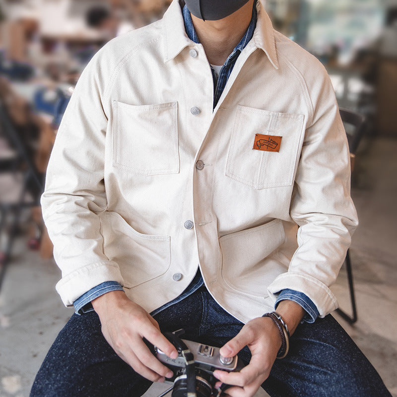 Denim Shirts Denim Jacket Autumn Coat Men