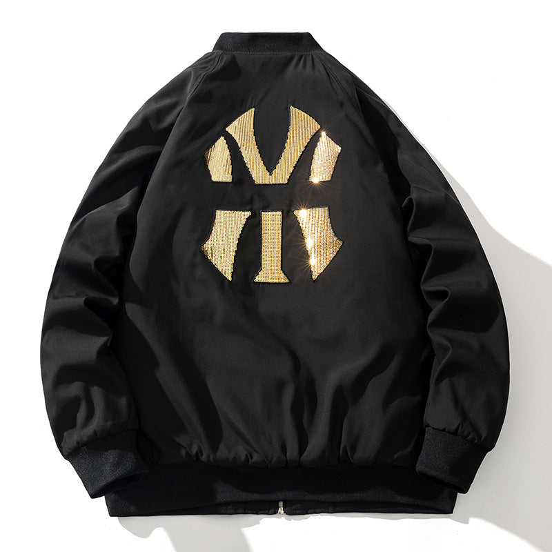 New York NYC Varsity Jacket Air Force Pilot Coat