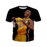 in Memory of Kobe T Shirt T-shirt Men and Women Short Sleeve T-shirt Top