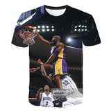 In Memory of Kobe T Shirt Kobe 3DT Shirt Short Sleeve