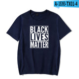 Black Lives Matter Closing Black Lives Matter Peripheral New Summer Fashion Casual Short Sleeve T-shirt