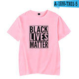 Black Lives Matter Closing Black Lives Matter Peripheral New Summer Fashion Casual Short Sleeve T-shirt
