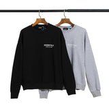 Fog Sweatshirt Reflective Letter Print Casual Couple Sweater Fear Of God