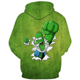 The Simpsons Hoodie 3D Digital Printing Men's Women's Pullover