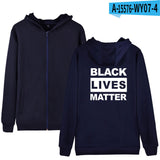 Black Lives Matter Closing Men's and Women's Same Zipper Sweater Spring and Autumn Coat
