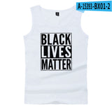 Black Lives Matter Dressing Summer Casual Breathable Men's Vest