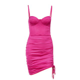 Women Summer Dresses Mini Dress Fall Skinny V-neck Slip Dress Dress For Women