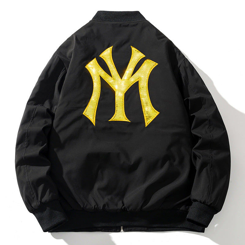 New York NYC Varsity Jacket Baseball Uniform