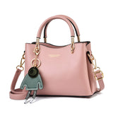The Teacher Tote Simple Elegant Handbag Large Capacity Crossbody Shoulder Ladies' Mom Bag