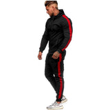 Men′s Athletic Tracksuit Sweat Suits for Men Outfits Men's Suit Fashion Clothing plus Size Loose Fitness Sports Running Casual Fashion