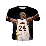 in Memory of Kobe T Shirt T-shirt Men and Women Short Sleeve T-shirt Top