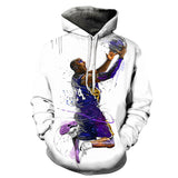 In Memory of Kobe Hoodie Kobe 3D Printed Sweater Casual Commemorative
