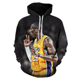 In Memory of Kobe Hoodie Kobe 3D Printing Loose