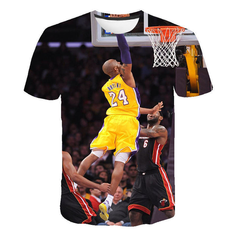 In Memory of Kobe T Shirt Kobe Casual 3D Printed T-shirt