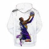 In Memory of Kobe Hoodie Kobe 3D Printed Sweater Casual Commemorative