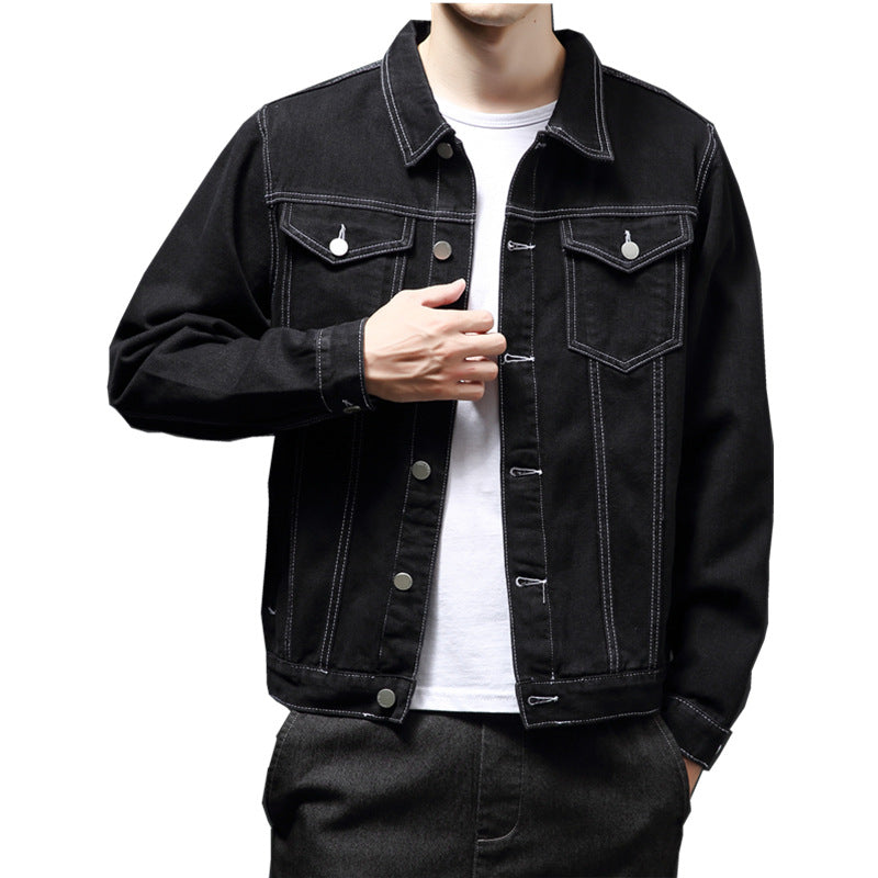 Denim Shirts Spring and Autumn Denim Jacket Men's Jacket Denim Shirt Jacket