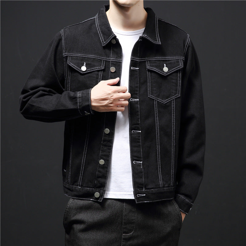 Denim Shirts Spring and Autumn Denim Jacket Men's Jacket Denim Shirt Jacket