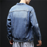 Denim Shirts Denim Jacket Men's Spring and Autumn Loose