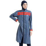 Burkini Swimwear Muslim Fashion Outfits Printed Muslim Swimsuit Conservative Sports Swimming Suit