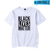 Black Lives Matter Closing Black Lives Matter Peripheral New Summer Fashion Casual Short Sleeve T-shirt