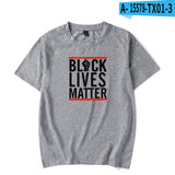 Black Lives Matter Closing Black Lives Matter Peripheral New Summer Fashion Casual Short Sleeve T-shirt