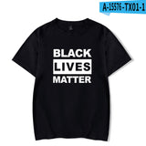 Black Lives Matter Closing Black Lives Matter Peripheral New Summer Fashion Casual Short Sleeve T-shirt