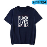 Black Lives Matter Closing Black Lives Matter Peripheral New Summer Fashion Casual Short Sleeve T-shirt