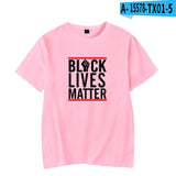 Black Lives Matter Closing Black Lives Matter Peripheral New Summer Fashion Casual Short Sleeve T-shirt