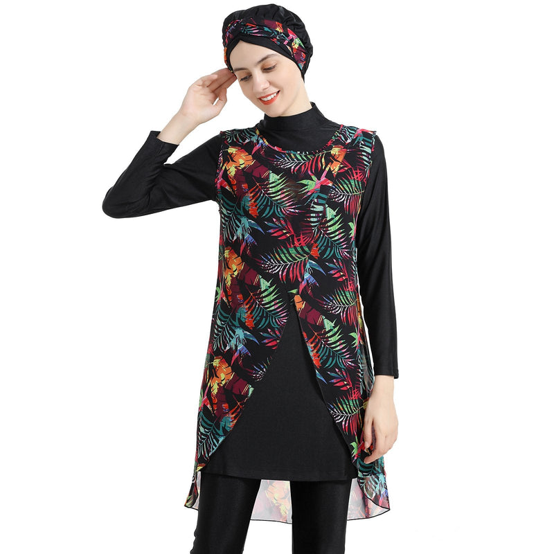 Burkini Swimwear Muslim Fashion Outfits Sunscreen Swimwear Women