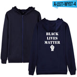 Black Lives Matter Closing Men's and Women's Same Zipper Sweater Spring and Autumn Coat