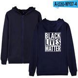 Black Lives Matter Closing Men's and Women's Same Zipper Sweater Spring and Autumn Coat