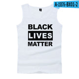 Black Lives Matter Dressing Summer Casual Breathable Men's Vest