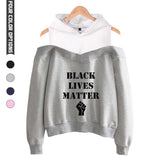 Black Lives Matter Dressing Sexy off-Shoulder Sweater