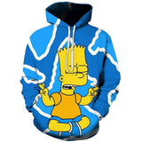 The Simpsons Hoodie 3D Digital Printing Sweater