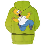 The Simpsons Hoodie 3D Hooded Sweater Digital Printing