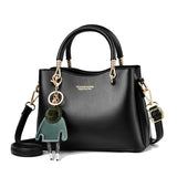The Teacher Tote Simple Elegant Handbag Large Capacity Crossbody Shoulder Ladies' Mom Bag