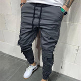 Mens Sweatpants Men's Casual Pants Personality Sports Cargo Pants plus Size Loose Fitness