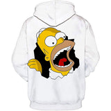 The Simpsons Hoodie 3D Digital Printing Casual Sweatshirt
