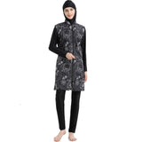 Burkini Swimwear Muslim Fashion Outfits Printed Muslim Swimsuit