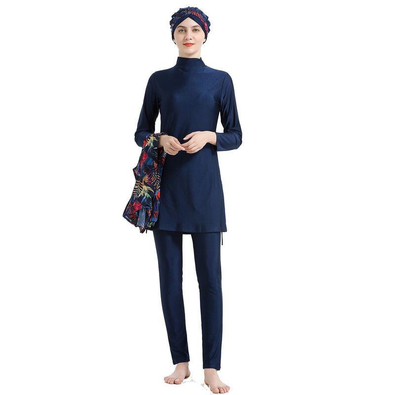 Burkini Swimwear Muslim Fashion Outfits Sunscreen Swimwear Women