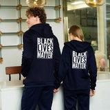 Black Lives Matter Closing Men's and Women's Same Zipper Sweater Spring and Autumn Coat