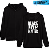Black Lives Matter Closing Men's and Women's Same Zipper Sweater Spring and Autumn Coat