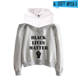 Black Lives Matter Dressing Sexy off-Shoulder Sweater